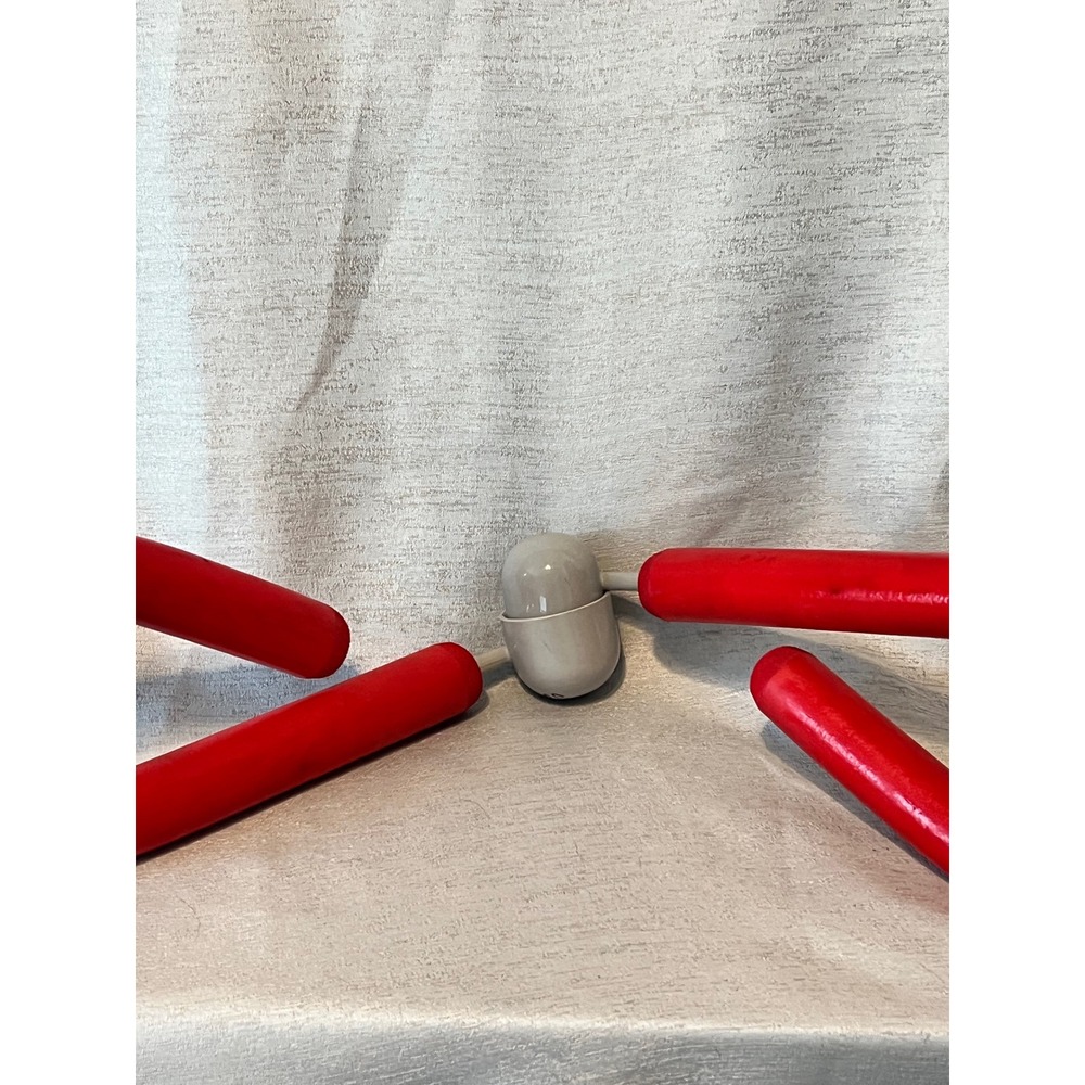 Vintage Thigh Master Exercise Equipment Red Foam Inner Thigh Toner Toning Tool